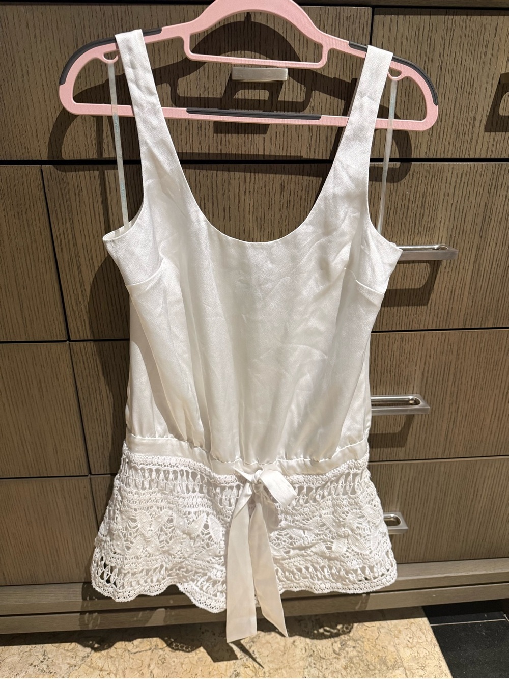 New Guess Marciano Lace Crochet Shorts White Romper 6 M
